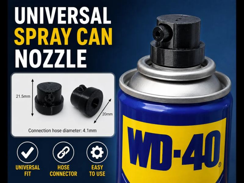Bico Pulverizador Universal para Latas Aerossol