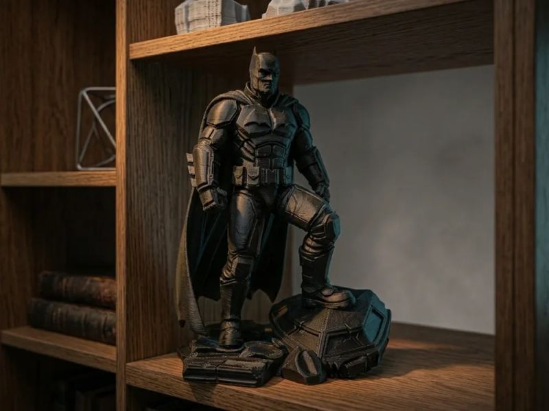 Diorama Batman Cavaleiro das Trevas Detalhado